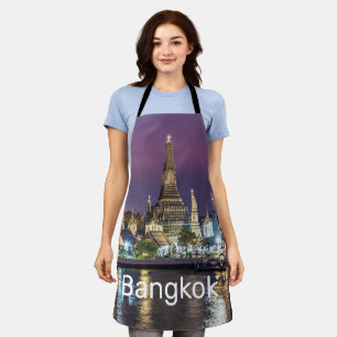 Bangkok Wat Arun Sunset BKK Thailand Souvenir Schürze