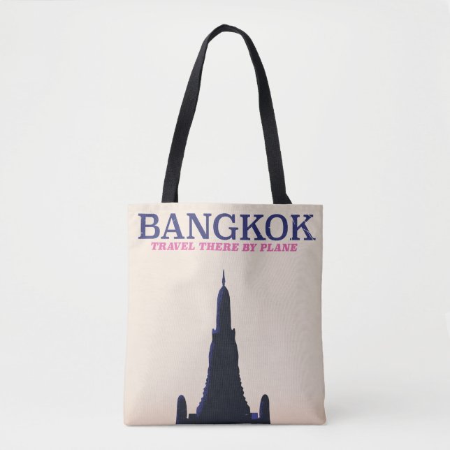 Bangkok Wat Poh Travel Poster (Vorderseite)