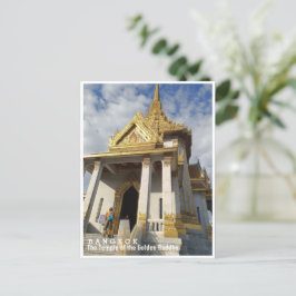 Bangkok, Wat Traimit, Thailand Postkarte