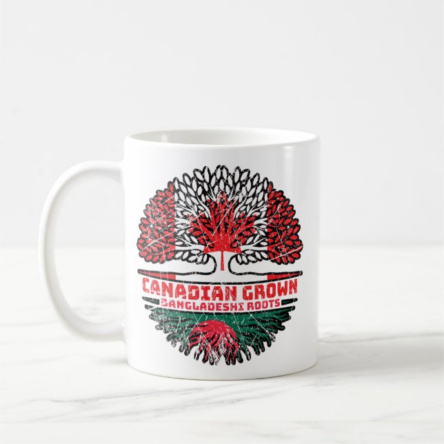 Bangladesch Bangladesch Canadian Canada Treots Kaffeetasse (Links)