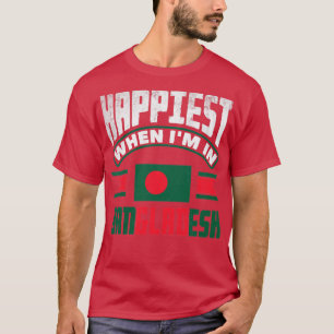 Bangladesch - Bangladesch-Flag-Zitat T-Shirt
