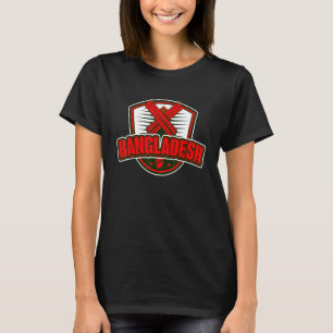 Bangladesch Cricket Supporter Bangladeshi Crickete T-Shirt