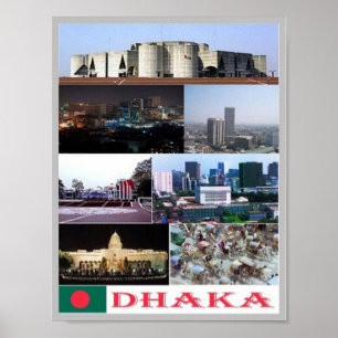 Bangladesch - Dhaka - Poster