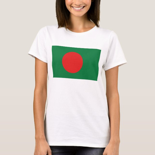 Bangladesch Flag x Map T - Shirts (Vorderseite)