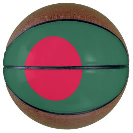 Bangladesch-Flagge Basketball