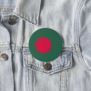 Bangladesch-Flagge Button