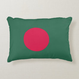 Bangladesch-Flagge Dekokissen