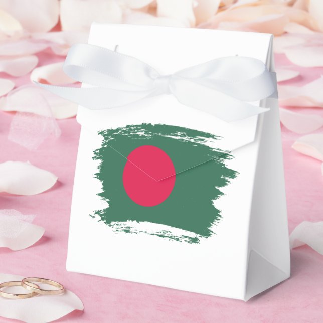 Bangladesch-Flagge Geschenkschachtel (Hochzeit)
