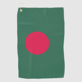 Bangladesch-Flagge Golfhandtuch