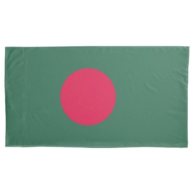 Bangladesch-Flagge Kissenbezug (Vorderseite)