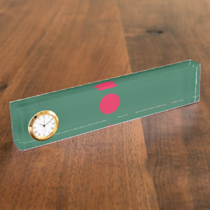 Bangladesch-Flagge Namensplakette
