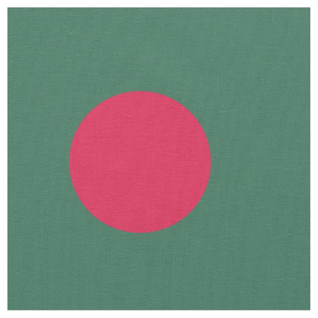 Bangladesch-Flagge Stoff (Nahaufnahme)