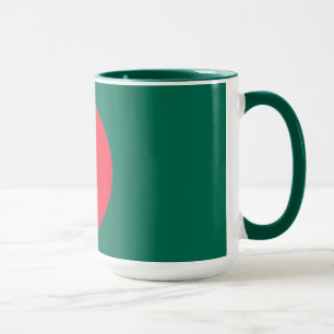 Bangladesch-Flagge Tasse