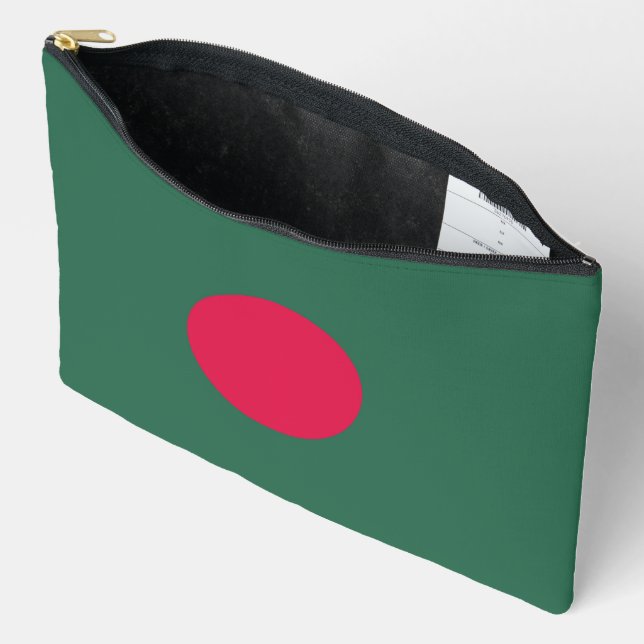 Bangladesch-Flagge Zubehörtasche (Offen)