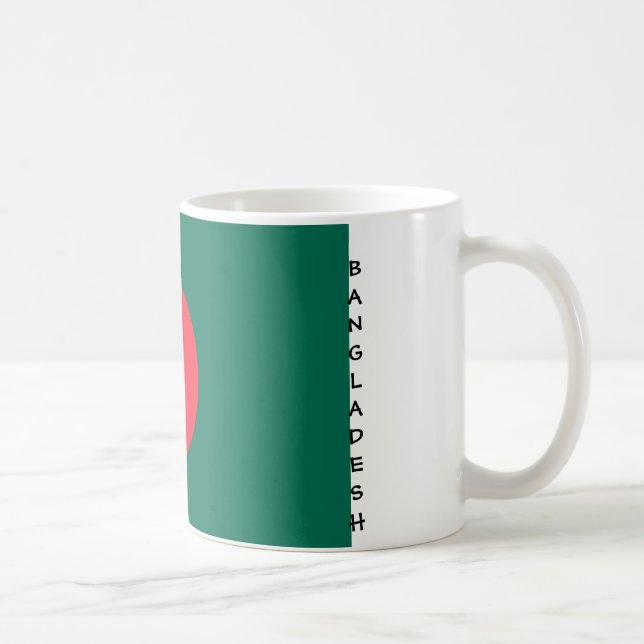 Bangladesch-Flaggen-Tasse Kaffeetasse (Rechts)