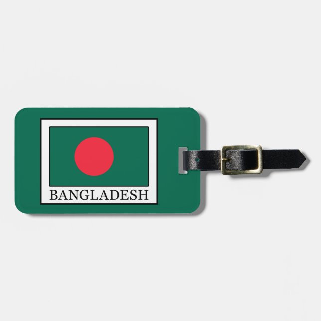 Bangladesch Gepäckanhänger (Vorderseite horizontal)