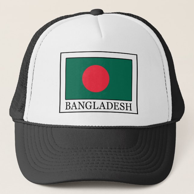 Bangladesch-Hut Truckerkappe (Vorderseite)
