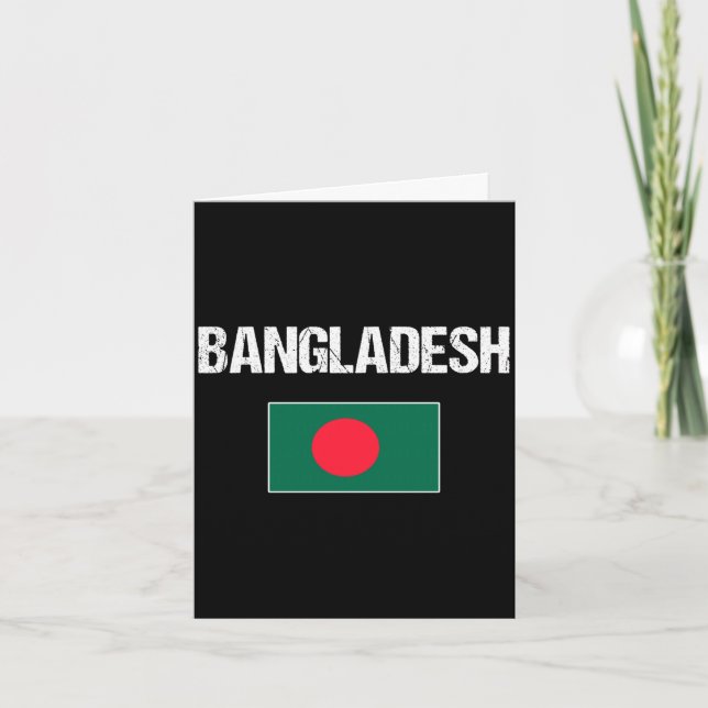 Bangladesch  karte (Vorderseite)