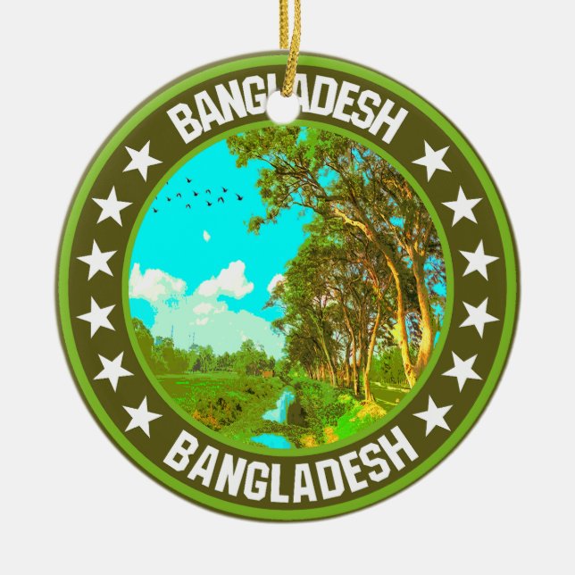 Bangladesch Keramik Ornament (Vorne)
