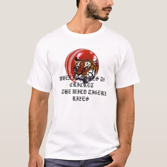Bangladesch-Kricket-Brett T-Shirt (Vorderseite)