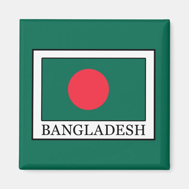 Bangladesch Magnet (Vorne)