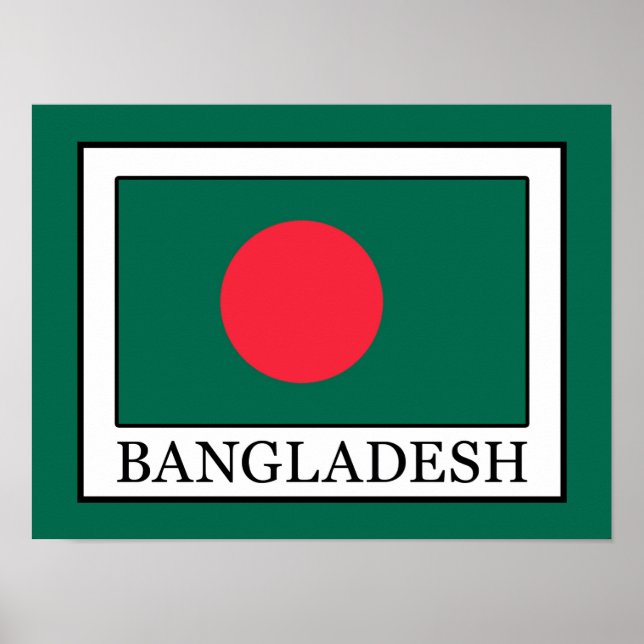 Bangladesch Poster (Vorne)