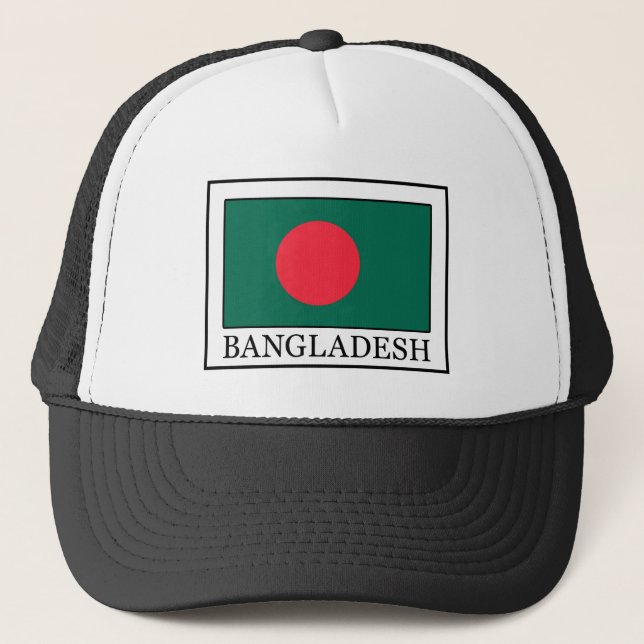 Bangladesch Truckerkappe (Vorderseite)