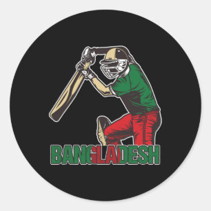 Bangladeschischer Cricketspieler, bangladeschische Runder Aufkleber