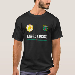 BangladeschSport Soccer Jersey T-Shirt Flag Footba