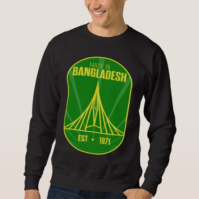 Bangladesh Bangla Bengali Independence Victory Day Sweatshirt (Vorderseite)