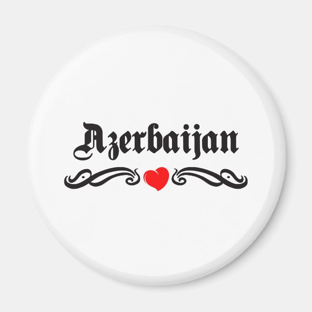 Bangladesh Tattoo Style Magnet (Vorne)