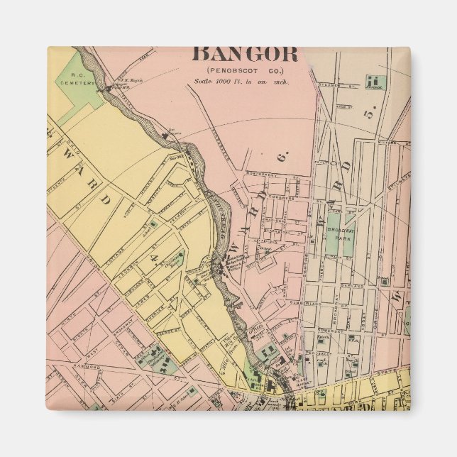 Bangor, Brewer Magnet (Vorne)