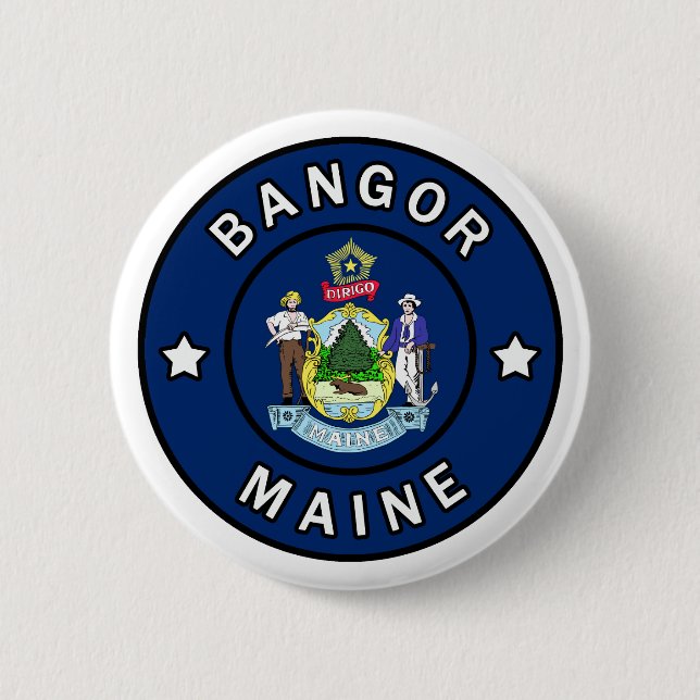 Bangor Maine Button (Vorderseite)