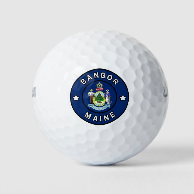 Bangor Maine Golfball (Vorderseite)