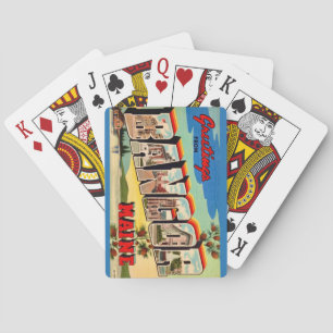 Bangor Maine Gruß Postkarte Spielkarten