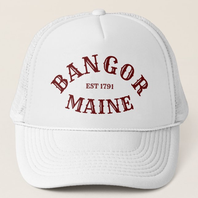 Bangor, Maine Truckerkappe (Vorderseite)
