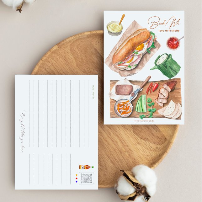 Banh Mi Postcard Postkarte (Von Creator hochgeladen)