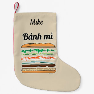 Banh MI vietnamesisches Stangenbrot des Kleiner Weihnachtsstrumpf