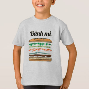 Banh MI vietnamesisches Stangenbrot des T-Shirt