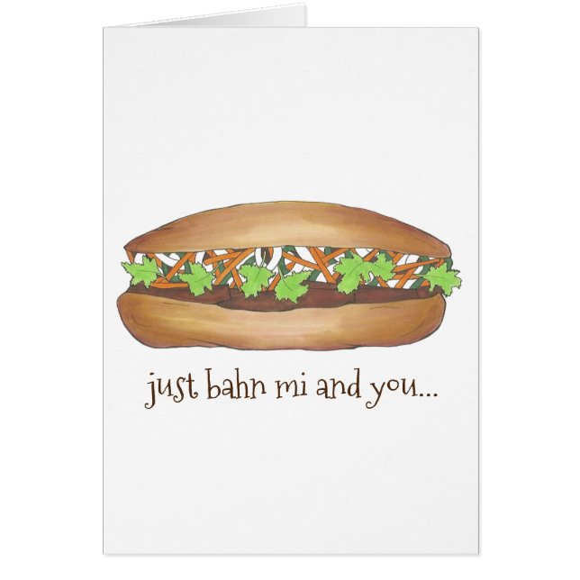 Banh Mi (Zwischen mir) und Ihr vietnamesisches San (Vorne)