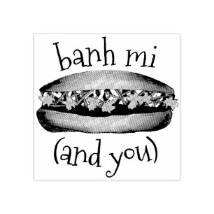 Banh Mi (Zwischen mir) und Ihr vietnamesisches San Gummistempel