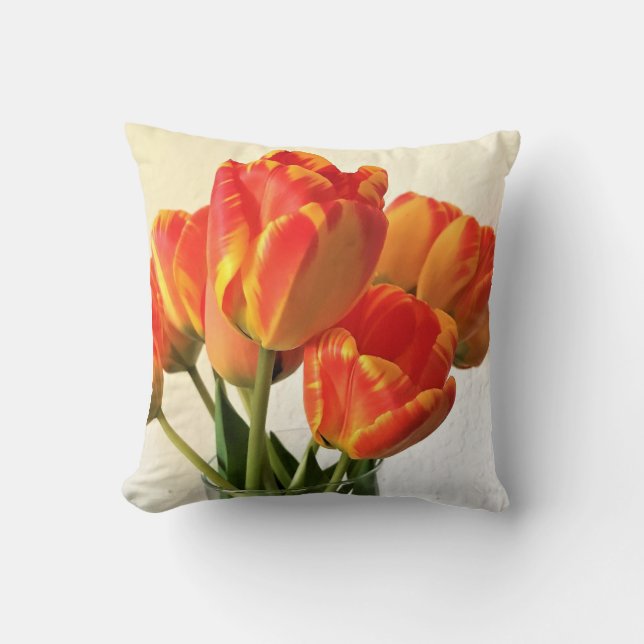 Banja Luka Tulips Kissen (Vorderseite)