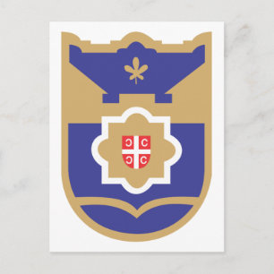 Banja Luka-Wappen Postkarte