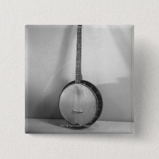 Banjo B&W Button