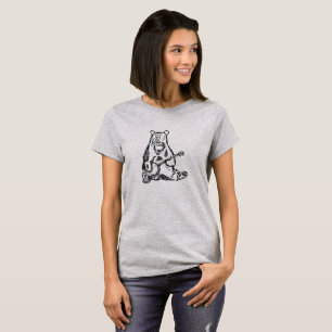 Banjo-Bärn-niedliches lustiges T-Shirt