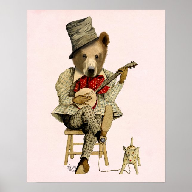 Banjo Bear Poster (Vorne)