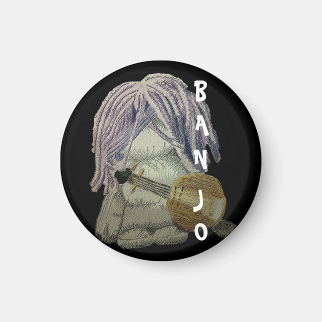 BANJO BLACK MAGNET (Vorne)