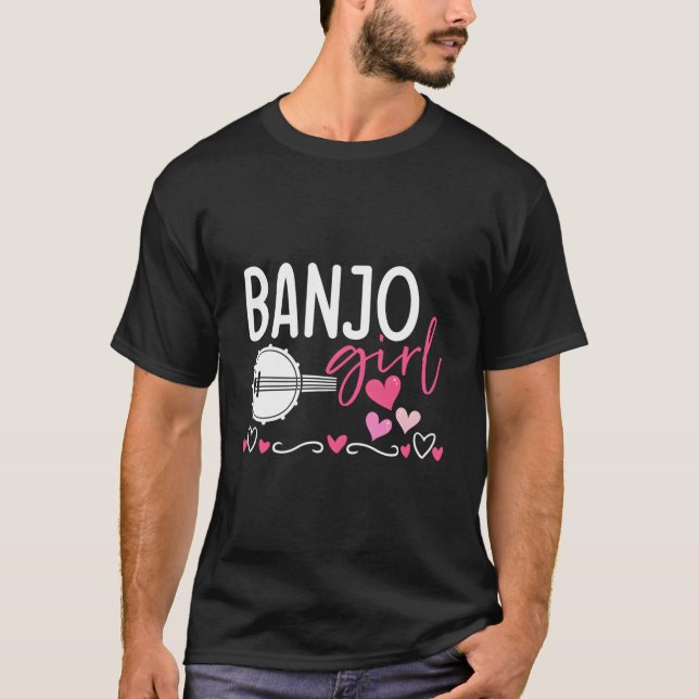 Banjo Bluegrass Banjo Player T-Shirt (Vorderseite)