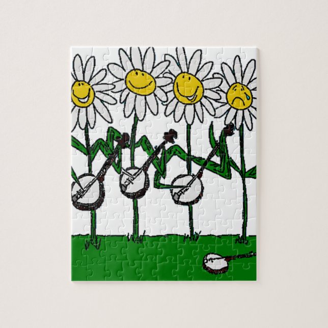 Banjo-Blume Puzzle (Vertikal)