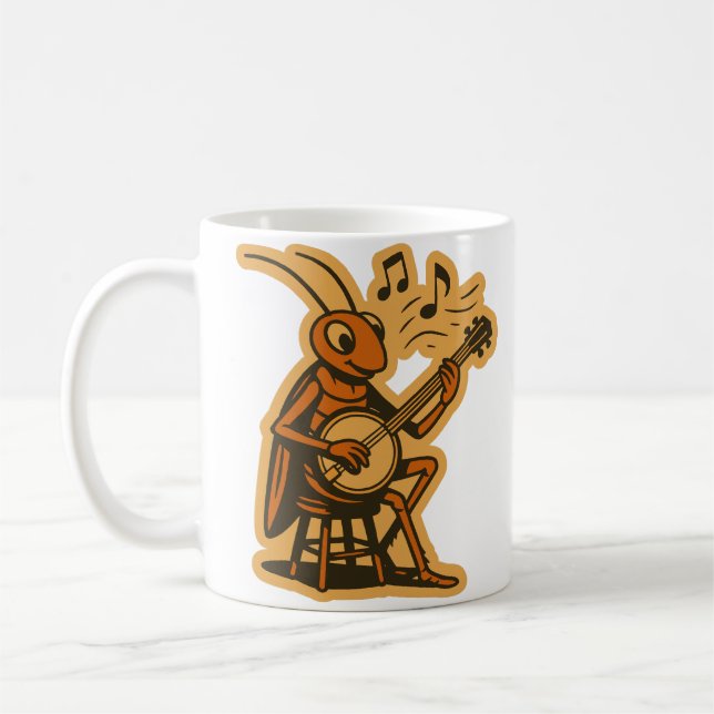 Banjo Cricket Kaffeetasse (Links)